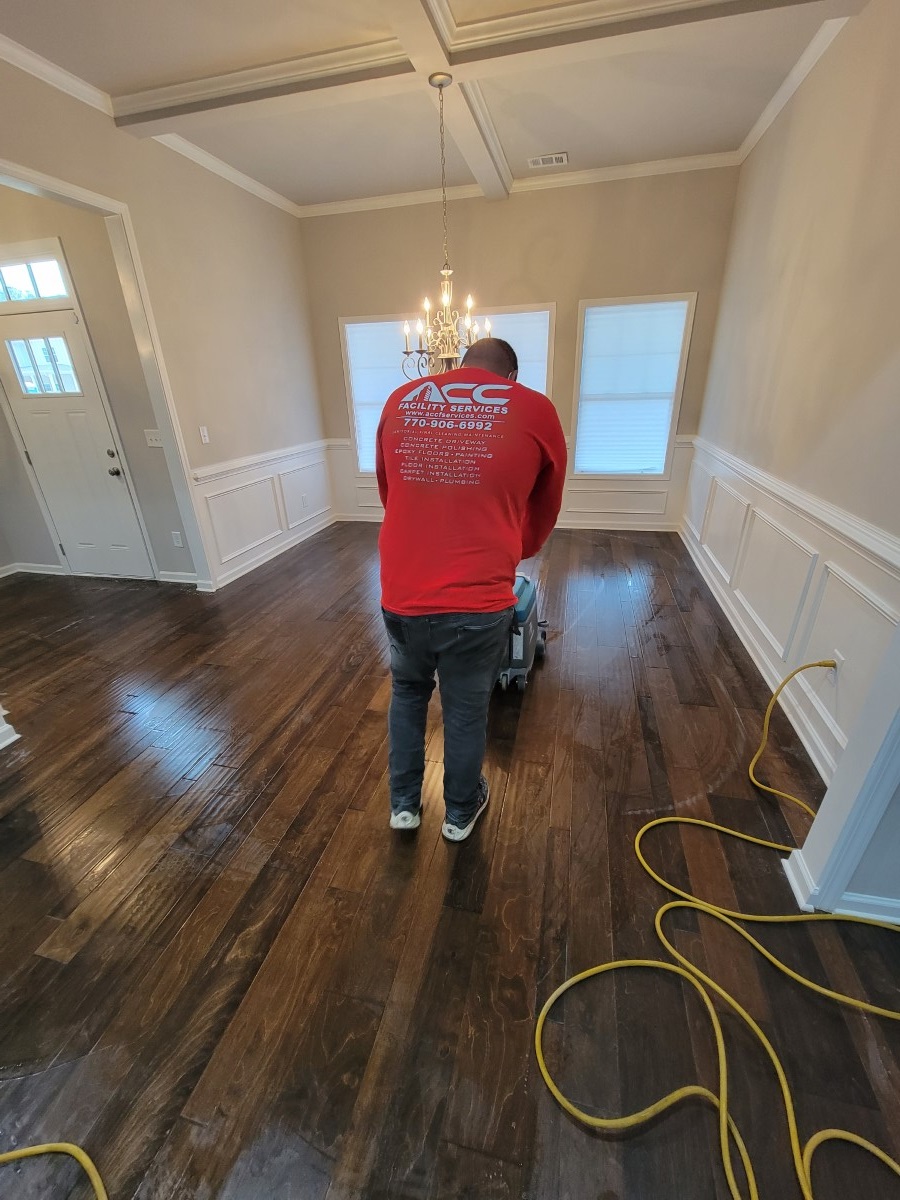 Hardwood & LVP Flooring Atlanta ACC Facility Services